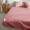 MUJI đã giặt bông giường một miếng bông kẻ sọc tấm trải giường bằng vải bông bọc nệm bảo vệ - Trang bị Covers