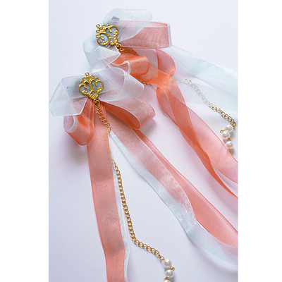 taobao agent Genuine hair accessory with bow, hairgrip, Lolita style
