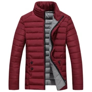 Áo vest nam cotton nhẹ mùa thu và mùa đông thanh niên vest vest mùa đông đôi vest vest cỡ lớn xuống áo khoác