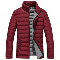 Áo vest nam cotton nhẹ mùa thu và mùa đông thanh niên vest vest mùa đông đôi vest vest cỡ lớn xuống áo khoác áo blazer nam