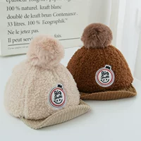 Детская демисезонная шапка, милая кепка для раннего возраста, зимняя бейсболка для мальчиков, в корейском стиле