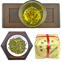 В 2023 году первый уровень нового чая Ming Hangzhou Longjing Tea 250 г бумажного пакета Аутентичный западный озеро Шифенгшан Мейджиаву Прямые волосы