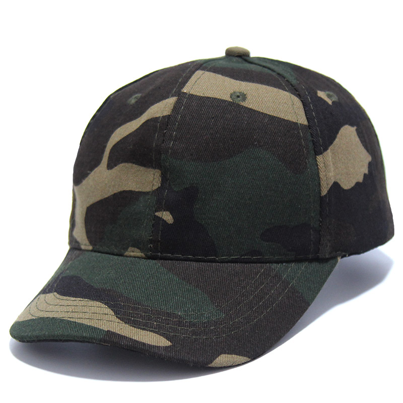 Big Hat (2 Camouflage)Hat children Sun hat Student tide outdoors adult Baseball cap print logo Camouflage cap diy Embroidered words set