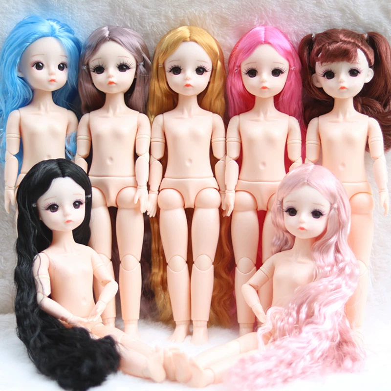 Туфелька Naked кукла, семейная игрушка, 3D, DIY