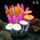 Красный водный 5 грибов маленькая рыба