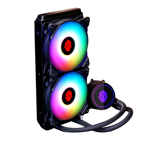 玩嘉 240 Красочный RGB -водяной радиатор 120 водяной теку