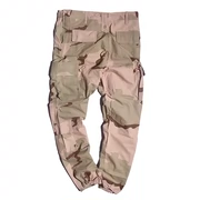 Mỹ retro quân quần đa túi dụng cụ sa mạc ngụy trang quần dây kéo đàn hồi lỏng kích thước lớn dụng cụ nam quần