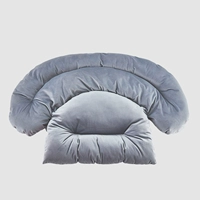 Светло -серая подушка