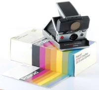 Поли пришел на съемку Polaroid SX70Sonar Sound Focus Автоматическая коробка фокусировки и сказал все