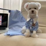 Tide Dog Dog Clothing Sheribby Bear Teddy Bomei маленькие кошки и кошачья рубашка ins ins