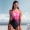 Áo tắm nữ Hosa mùa hè Xiêm mới che bụng bụng chuyên nghiệp áo tắm phụ nữ ngực nhỏ tập hợp áo tắm một mảnh nữ - Bộ đồ bơi One Piece