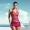 Đồ bơi Hosa hosa Đồ bơi bảo thủ suối nước nóng thu thập kích thước lớn bong bóng nóng mùa xuân nữ chia áo tắm 116111205 - Bộ đồ bơi hai mảnh
