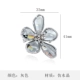 7Do Retro Corsage Hoa pha lê Trâm cao cấp Nữ Hàn Quốc sang trọng Pin Khóa trang trí sáng tạo Phụ kiện phù hợp - Trâm cài