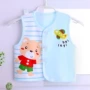 Bé vest vest mùa xuân và mùa thu trẻ em áo ghi lê trẻ em bông mùa xuân nam giới và phụ nữ bé vest quần áo mùa hè mỏng áo len nam thu đông bé trai