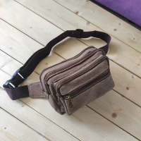 Четырехслойный холст -молнии коричневый