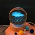 Quả cầu pha lê dạ quang trang trí máy tính để bàn hệ mặt trời sáng tạo quả cầu thủy tinh trang trí cho bé gái Quà tặng sinh nhật ngày lễ tình nhân 
