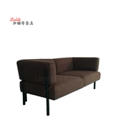 Lahti cổ điển thiết kế nội thất sofa nhà hiện đại tối giản vải mới sofa đôi - Đồ nội thất thiết kế