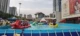 Nước trẻ em bơm hơi bập bênh thuyền chuối công viên nước thiết bị bánh xe nóng đại dương đồ chơi bể bóng tấm bạt lò xo
