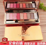 Pooh gấu 9 màu ngọc trai trái đất màu nàng tiên cá Ji eyeshadow kim cương màu siêu đèn flash cuối cùng không thấm nước không nở