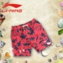 Quần Li Ning Beach Quần bơi nam 5 điểm Quần bơi nam Mùa hè khô nhanh Quần thể thao bãi biển giản dị 	quần đi biển nhóm	