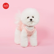 Mùa xuân và mùa hè lưới váy múa ba lê quần áo chó Teddy quần áo thú cưng Hàn Quốc đích thực | Sniff - Quần áo & phụ kiện thú cưng