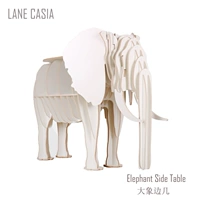 LANE Phong cách Bắc Âu thiết kế nội thất động vật voi bên nhỏ bàn bên hiên bàn cà phê túi giá - Bàn / Bàn ban ghe cafe