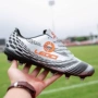Giày bóng đá C Luo AG bị gãy móng tay sát thủ đào tạo giày cho nam và nữ trẻ em Giày cỏ nhân tạo bên trong gai Marl không trơn trượt - Giày bóng đá giày thể thao nam nike