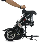Xe tay ga dành cho người lớn có thể gập lại nam và nữ hai bánh siêu nhẹ di động nhỏ pin nhỏ thế hệ lái xe - Xe đạp điện