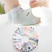 Tất vớ cho bé mùa xuân và mùa thu 1-3 tuổi Một và ba tuổi bé vớ bé trai và bé gái cotton sáu tháng tuổi dễ thương - Vớ