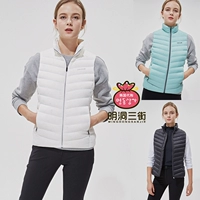 Hàn Quốc mua Lafuma Le Feiye 18 mùa đông nữ thời trang giản dị ngỗng xuống áo vest ấm áp LFVE8D501 - Áo thể thao áo khoác sát nách nam