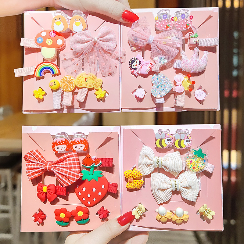 กิ๊บติดผมเจ้าหญิงน้อยน่ารัก เครื่องประดับผม กิ๊บติดผมBB  儿童发夹皇冠头饰公主可爱卡通小夹子女童不伤发宝宝发卡碎发bb夹 กิ๊บติดผมเจ้าหญิงน้อยน่ารัก เครื่องประดับผม กิ๊บติดผมBB 