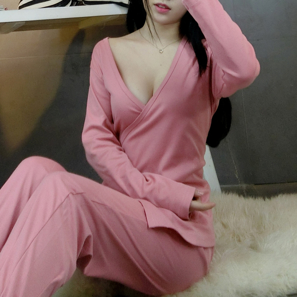 Imported cotton pajamas bathrobe sexy kimono Japan