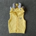 Qibaoland quần áo trẻ em bé trai áo vest mùa thu áo gilê cotton mỏng có mũ trùm 2861 - Áo ghi lê Áo ghi lê