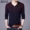 Mùa xuân người đàn ông trẻ tuổi của dài tay đan T-Shirt v-cổ Hàn Quốc casual loose áo len nam áo len nam mỏng của quần áo áo khoác len nam
