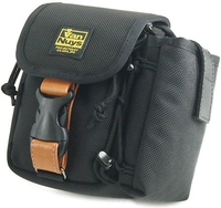 Черная нейлоновая поясная сумка