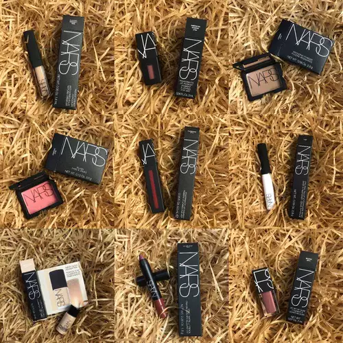 Nars, разнообразная помада, базовый консилер, тональный крем, пробник