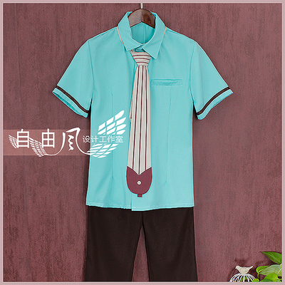 taobao agent [Freedom] Ground binding young Hua Zijun COS service school uniform daily comic shirt