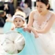 Baby headband băng đô công chúa cho bé sơ sinh halogen cửa mũ hoa đầu dễ thương siêu dễ thương mùa hè Hàn Quốc điều chỉnh - Phụ kiện tóc