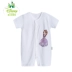 Quần áo trẻ em Disney quần áo trẻ em mùa hè cotton thoáng khí Quần áo sơ sinh quần áo trẻ em romper 162L676 - Áo liền quần jumpsuit bé gái đáng yêu Áo liền quần