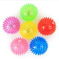 Đào tạo thú cưng Glowing Ball Ball Toy Molar cắn âm thanh Teddy Bear Bear Puppy Cat Cung cấp Puppy Dog Chew - Mèo / Chó Đồ chơi chuột đồ chơi cho mèo