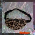 Cơn ác mộng nửa đêm 霹雳 Túi đeo chéo retro Leopard Plush Di Di Tu Cool Skate Dead Fly Shoulder Bag Eo Bag túi đeo hông the thao Túi