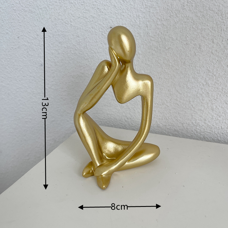 Mini golden left thinking