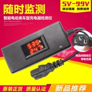 New electric battery car charger điện áp ampe kế kiểm tra tester 12 v-96 v phổ công cụ sửa chữa