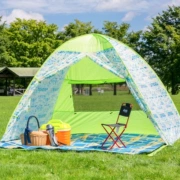 Nhật Bản 43d lều ngoài trời 3-4 người tự động mở tốc độ di động chống nắng mưa cắm trại hoang dã nhà lớn lều - Lều / mái hiên / phụ kiện lều