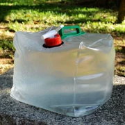 Bình đựng nước ngoài trời Thùng gấp 10L Túi đựng nước Túi đựng nước trong suốt dùng cho nước uống Siêu nhẹ 20L - Thiết bị nước / Bình chứa nước