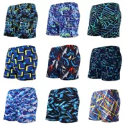 Quần bơi quần short một mảnh phù hợp với áo tắm dành cho người lớn thiết bị nam thoải mái chống nắng nam nhanh khô cơ thể bảy đầu - Nam bơi đầm