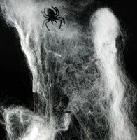 Trang trí Halloween Ngôi nhà ma ám Đạo cụ Cảnh Spider Spider Spider Phụ kiện web Spider Spider Spider - Sản phẩm Đảng / Magic / Hiệu suất bộ đồ halloween cho be gái