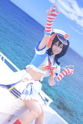taobao agent Love Live Cos Yoshi Nonic Cos Cos clothing naval sailor wake -up lovelive cosplay clothing