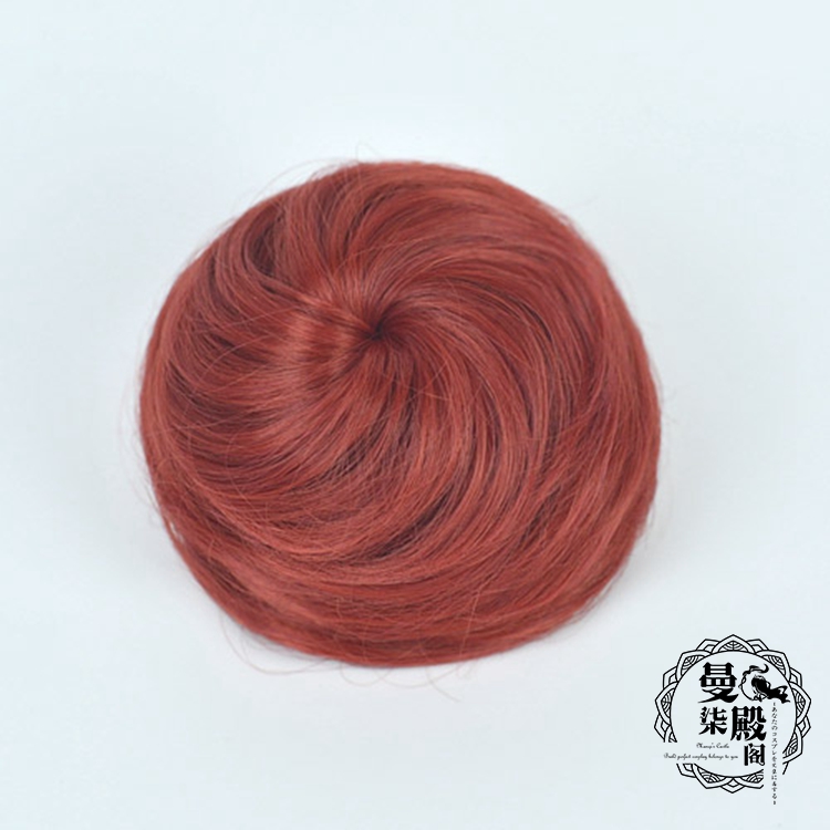 I【 goods in stock 】 Chinese style Meatball head Wigs parts Updo Bud head Meatballs 24 colour COS Contract out