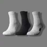 Баскетбольные дышащие носки для мальчиков, средней длины, увеличенная толщина